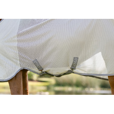 Camisa anti-moscas Horseware Amigo Bug Rug Prata / cinza titânio / prata