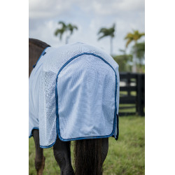 Camisa anti-moscas Horseware Amigo Bug Rug Azul céu / marinho / azul elétrico Camisa anti-moscas Horseware Amigo Bug Rug Azul céu / marinho / azul elétrico
