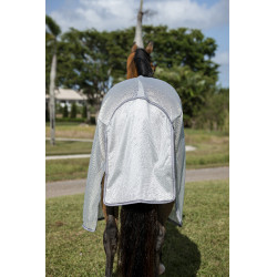 Camisa anti-moscas Horseware Amigo Bug Buster Prata / cinza titânio / prata Camisa anti-moscas Horseware Amigo Bug Buster Prata / cinza titânio / prata