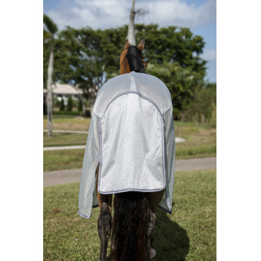 Camisa anti-moscas Horseware Amigo Bug Buster Prata / cinza titânio / prata Camisa anti-moscas Horseware Amigo Bug Buster Prata / cinza titânio / prata