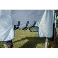 Camisa anti-moscas Horseware Amigo Bug Buster Prata / cinza titânio / prata