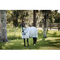 Camisa anti-moscas Horseware Amigo Bug Rug XL Plus Azul céu / marinho / azul elétrico