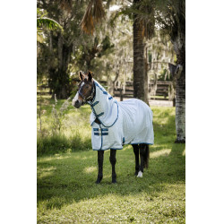 Camisa anti-moscas Horseware Amigo Bug Rug XL Plus Azul céu / marinho / azul elétrico Camisa anti-moscas Horseware Amigo Bug Rug XL Plus Azul céu / marinho / azul elétrico