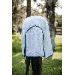 Camisa anti-moscas Horseware Amigo Bug Rug XL Plus Azul céu / marinho / azul elétrico Camisa anti-moscas Horseware Amigo Bug Rug XL Plus Azul céu / marinho / azul elétrico