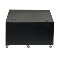 Caixa de alimentos em alumínio Grooming Deluxe by Kentucky com rodas Preto Caixa de alimentos em alumínio Grooming Deluxe by Kentucky com rodas Preto