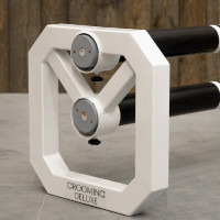 Cavaletti alumínio Square Grooming Deluxe da Kentucky por 2 Branco Cavaletti alumínio Square Grooming Deluxe da Kentucky por 2 Branco