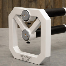 Cavaletti alumínio Square Grooming Deluxe da Kentucky por 2 Branco