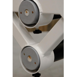 Cavaletti alumínio Square Grooming Deluxe da Kentucky por 2 Branco