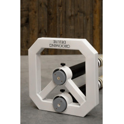 Cavaletti alumínio Square Grooming Deluxe da Kentucky por 2 Branco