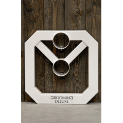 Cavaletti alumínio Square Grooming Deluxe da Kentucky por 2 Branco