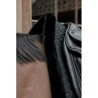 Sela Kentucky Plaited com pele de carneiro sintética Sela Kentucky Plaited com pele de carneiro sintética