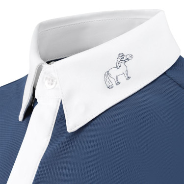 Polo de competição Kentucky Osaka de manga comprida para menino Polo de competição Kentucky Osaka de manga comprida para menino