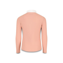 Polo de competição Kentucky Tokyo de manga comprida para menina Rosa velho Polo de competição Kentucky Tokyo de manga comprida para menina Rosa velho