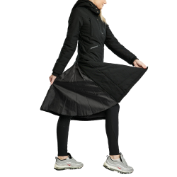 Casaco Montar extra longo Dicte feminino Preto