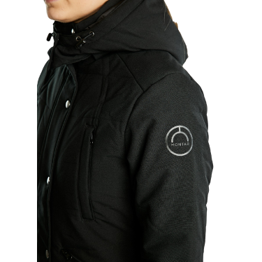 Casaco Montar extra longo Dicte feminino Preto