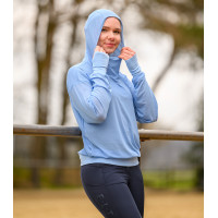 Camisola com capuz antimoscas ELT Ruby Cinza azul Cinzento