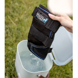 Guêtres Waldhausen Health + Care Ice Layer por 2 Preto