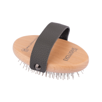 Escova para crina Waldhausen Exclusive Line Madeira Bege