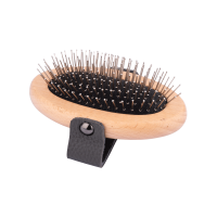 Escova para crina Waldhausen Exclusive Line Madeira Bege Escova para crina Waldhausen Exclusive Line Madeira Bege