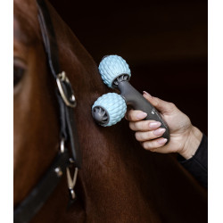 Rolos de massagem duplos Waldhausen Health + Care Azul