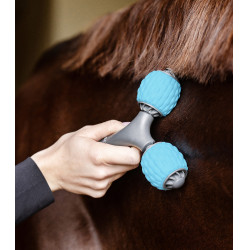 Rolos de massagem duplos Waldhausen Health + Care Azul