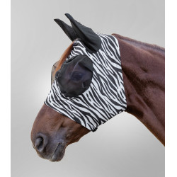 Máscara anti-moscas Waldhausen Puck Zebra