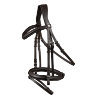 Bridão Waldhausen X-Line London focinheira combinada Preto