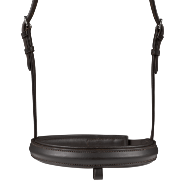 Bridão Waldhausen X-Line London focinheira combinada Castanho