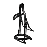 Bridon Waldhausen X-Line Estocolmo muserola combinada pull back Preto