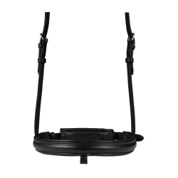 Bridon Waldhausen X-Line Estocolmo muserola combinada pull back Preto