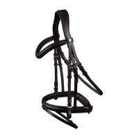 Bridon Waldhausen X-Line Estocolmo muserola combinada pull back Castanho