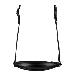 Bridão Waldhausen X-Line London muserola alemã Preto