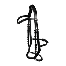 Bridão Waldhausen X-Line Relaxation focinheira anatômica Preto Bridão Waldhausen X-Line Relaxation focinheira anatômica Preto