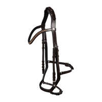 Bridão Waldhausen X-Line Relaxation focinheira anatômica Preto