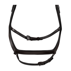 Bridão Waldhausen X-Line Relaxation focinheira anatômica Castanho