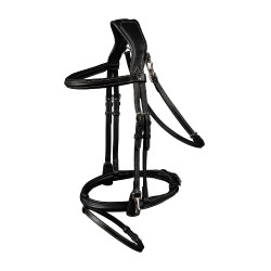 Bridão Waldhausen X-Line Work focinheira combinada Preto