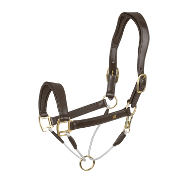 Caveção de couro Waldhausen S-Line Royal Castanho