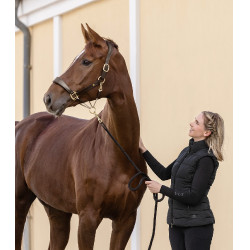 Caveção de couro Waldhausen S-Line Royal Castanho