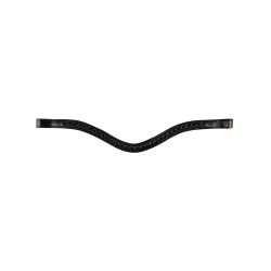 Bridão envernizado Waldhausen S-Line Blackshine narigueira combinada pull back Preto Bridão envernizado Waldhausen S-Line Blackshine narigueira combinada pull back Preto