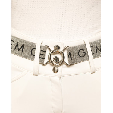 Cinto GEM Zaza Prateado Cinzento