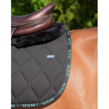 Tapete GEM Love Preto / verde