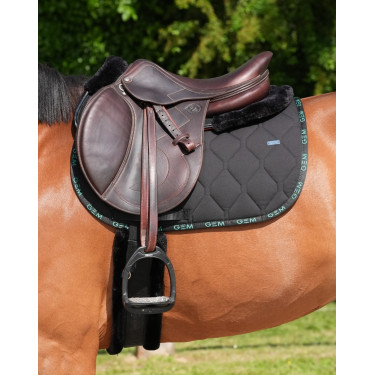 Tapete GEM Love Preto / verde