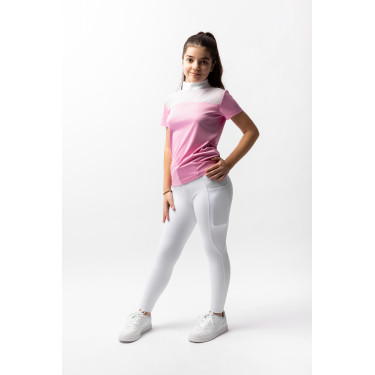Polo de competição Horze Kaya infantil com strass Polo de competição Horze Kaya infantil com strass