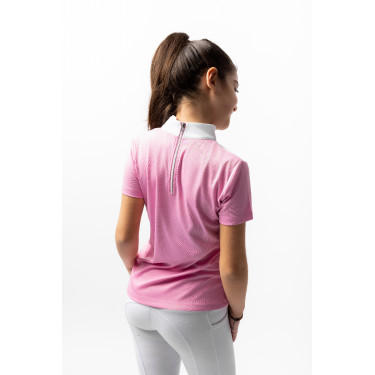 Polo de competição Horze Kaya infantil com strass Polo de competição Horze Kaya infantil com strass