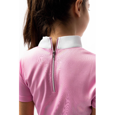 Polo de competição Horze Kaya infantil com strass Polo de competição Horze Kaya infantil com strass