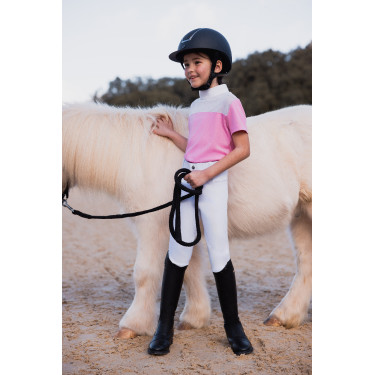 Polo de competição Horze Kaya infantil com strass Polo de competição Horze Kaya infantil com strass