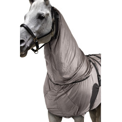 Cobertura anti eczema Horze Mountain Essence UV Cinza claro Cinzento