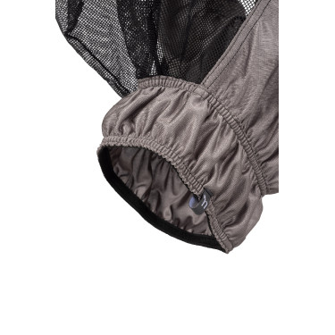 Máscara anti-moscas Eczema Horze Mountain Essence UV Cinza claro Cinzento