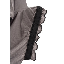 Máscara anti-moscas Eczema Horze Mountain Essence UV Cinza claro Cinzento