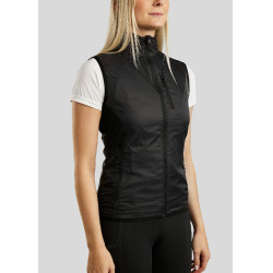 Colete sem mangas leve MoRegina Foil logo feminino